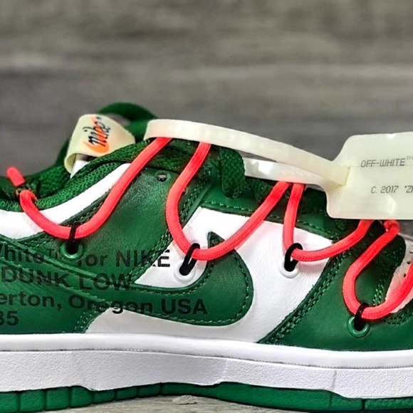 Nike low dunk off white pine green - Picture 5 of 8